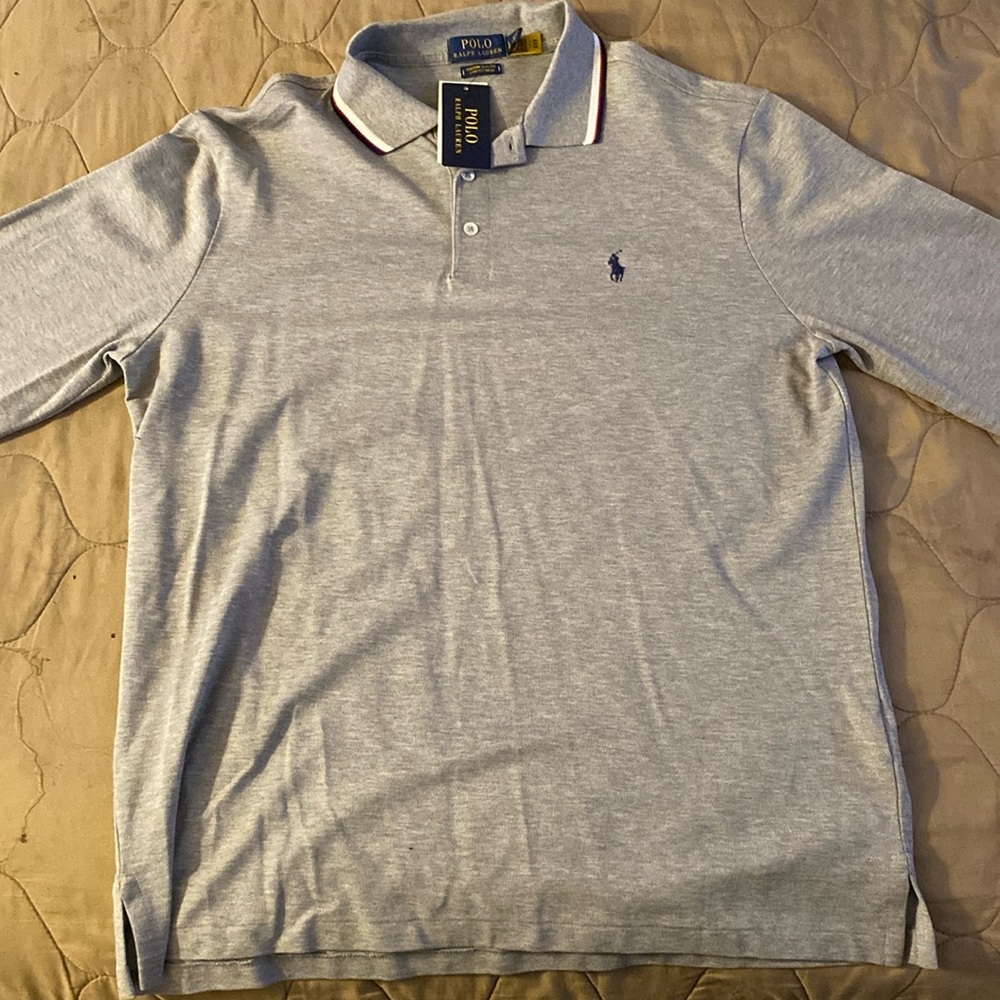 Polo by Ralph Lauren grey polo shirt